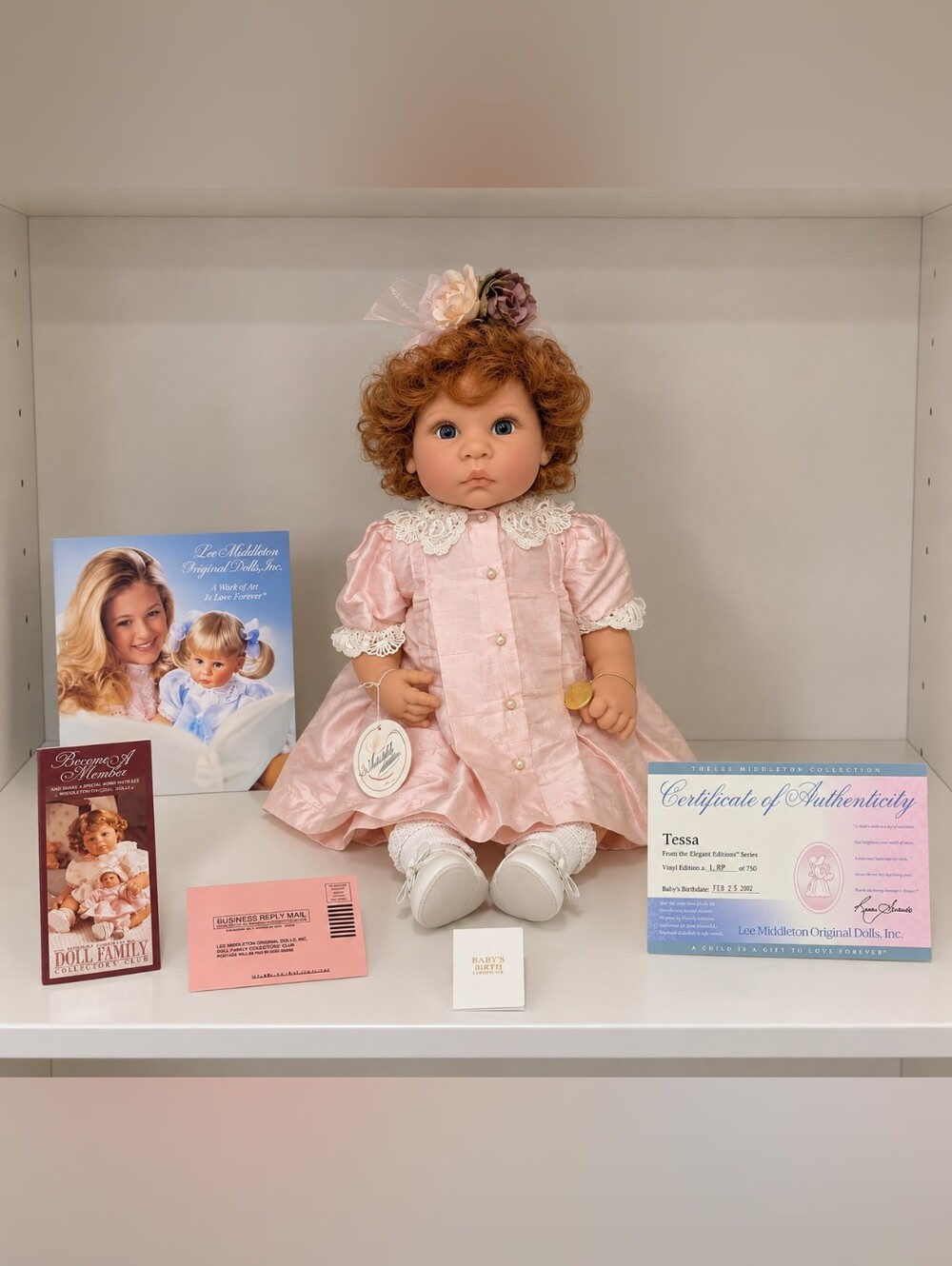 Lee Middleton Tessa 2002 Reva Schick Artist Proof #1 AP/750 w/ Original Box COA